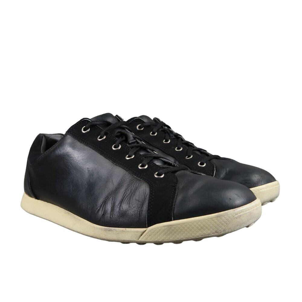 FootJoy Shoe Men 13 Golf Sneaker Athletic Classic Lace Up Black Spikeless Active